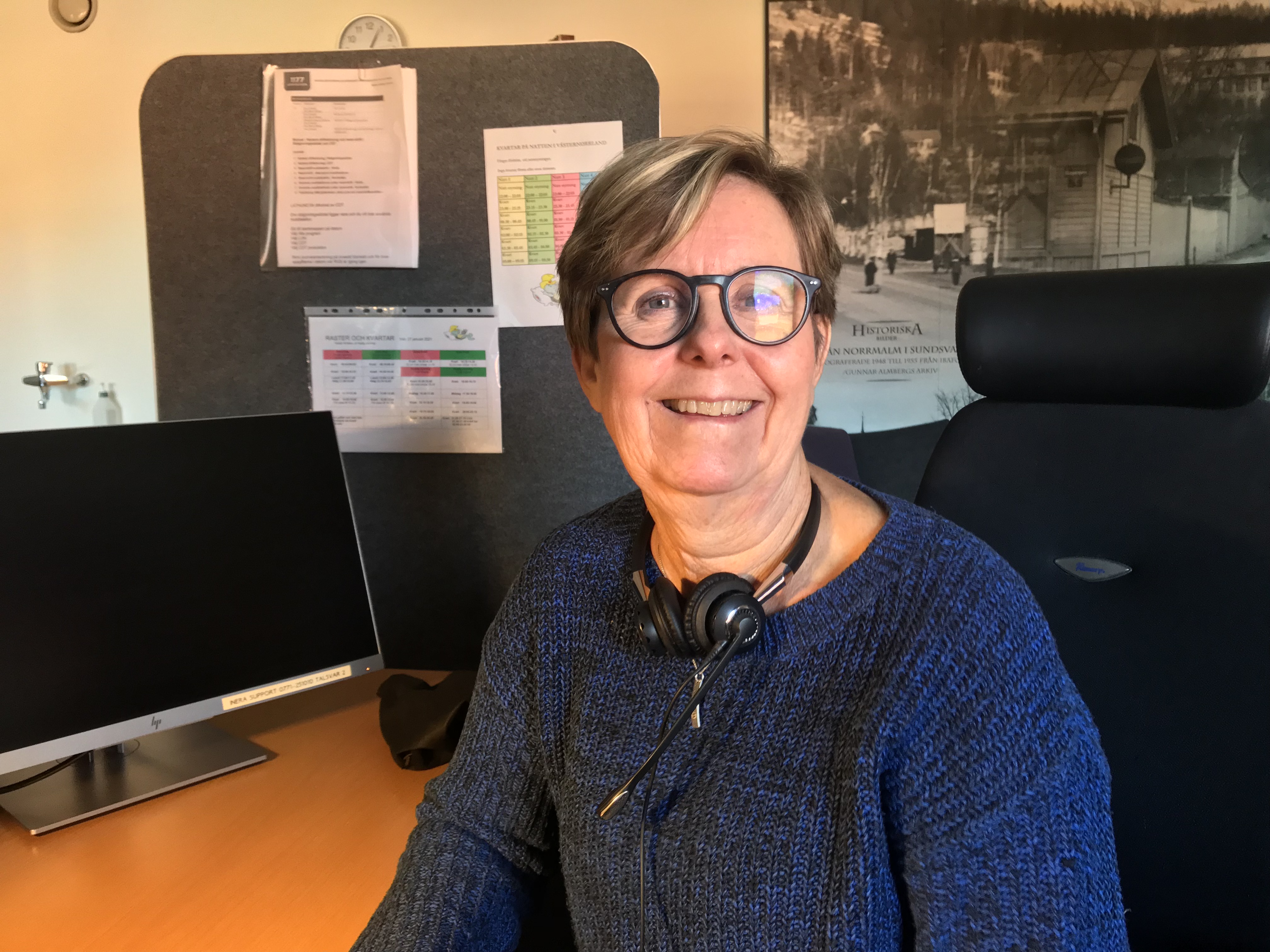 Eleonor Sundqvist, sjuksköterska på 1177 Vårdguiden i Region Västernorrland,  använder bildverktyget