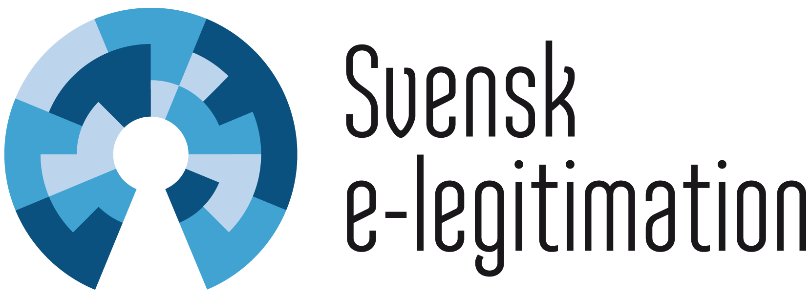 Logotype för Svensk e-legitimation