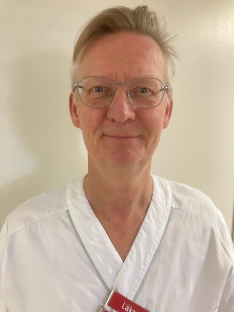 Per-Åke Jarnheimer Olsson, hygienläkare som arbetar inom Region Kalmars Stramagrupp.
