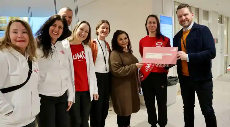 Redaktionen för UMO.se blir tilldelade RFSU-priset 2022