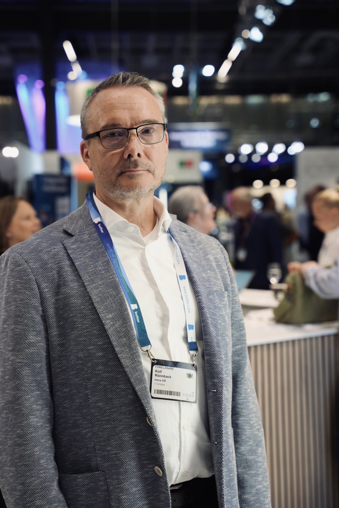 Rolf Rönnback, chefsarkitekt för samverkansarkitektur på Inera